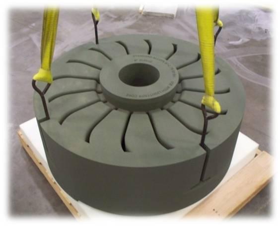 Anime or molds printed in sand with FURANICA binders